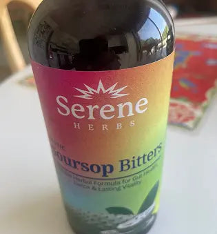Herbal bitters bottle
